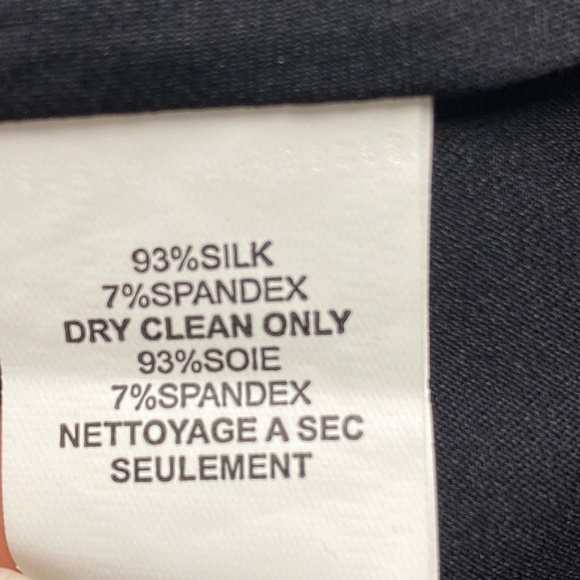 TRINA TURK Asymmetric Sleeveless Silk Top Tunic in Black Size S - Picture 5 of 5